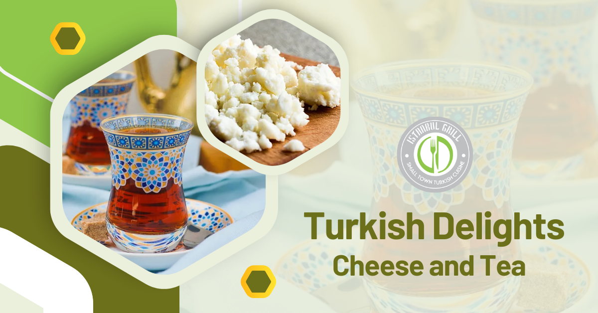 Turkish cheese and tea