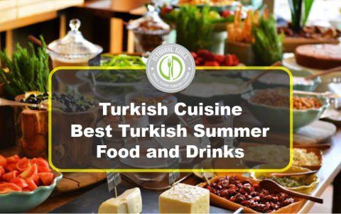 turkish summer food and drinks