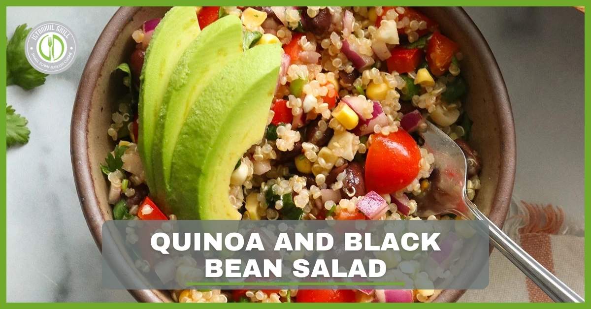 quinoa and black bean salad