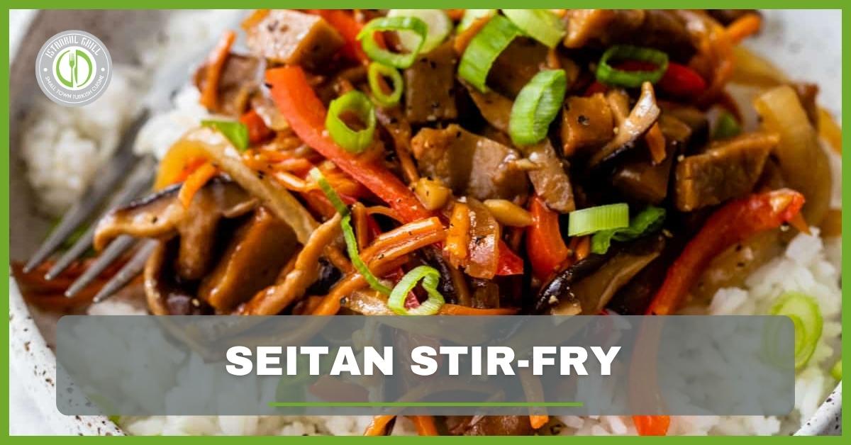 vegegterian dinner recipes seitan 