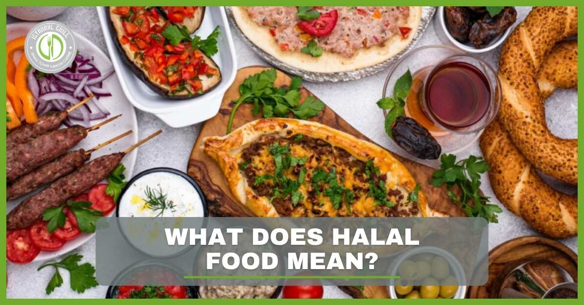Halal food mean 
