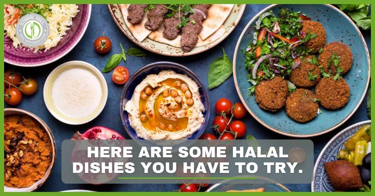 Halal dishes 