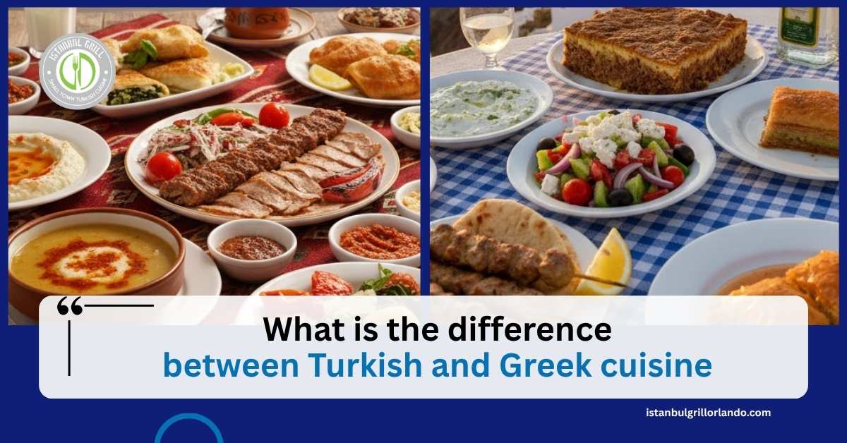 turkish and Greek cuisine