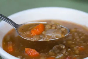 Easy Lentil Soup Recipe | Healthy Mediterranean Comfort Food 4 Garlicky Lentil Soup