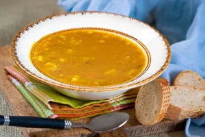 Easy Lentil Soup Recipe | Healthy Mediterranean Comfort Food 6 Curry-Spiced Lentil Soup