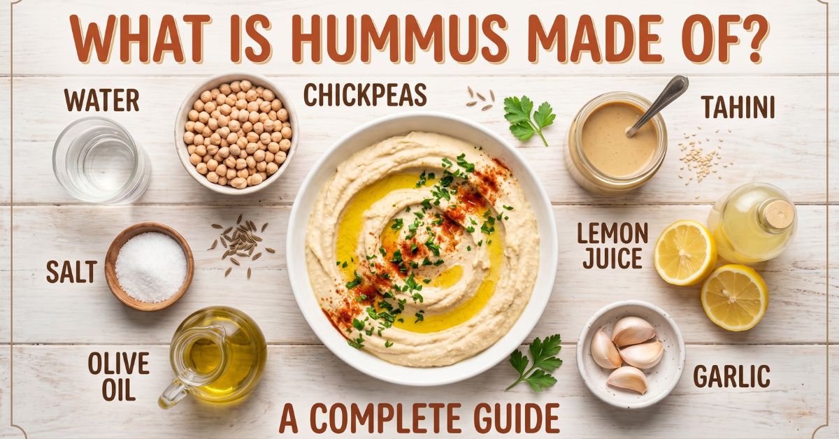 what is hummus made of